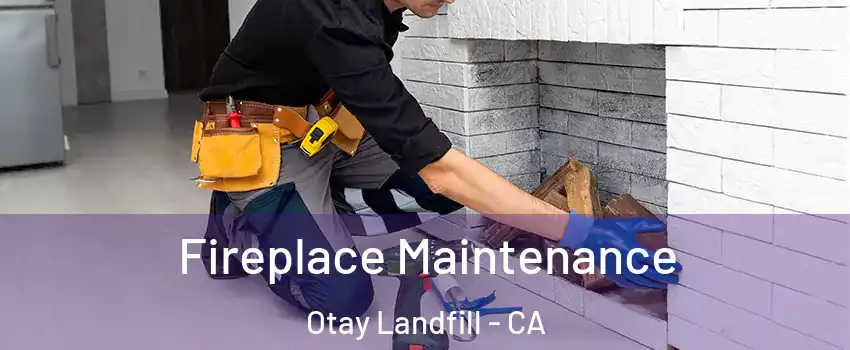 Fireplace Maintenance Otay Landfill - CA