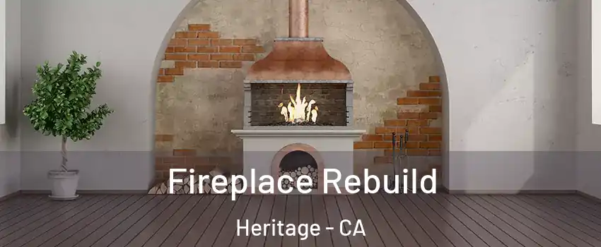Fireplace Rebuild Heritage - CA