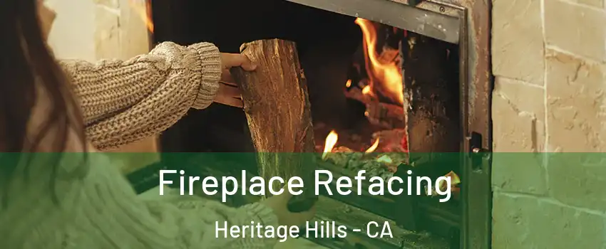 Fireplace Refacing Heritage Hills - CA