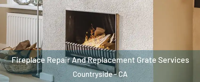 Fireplace Repair And Replacement Grate Services Countryside - CA