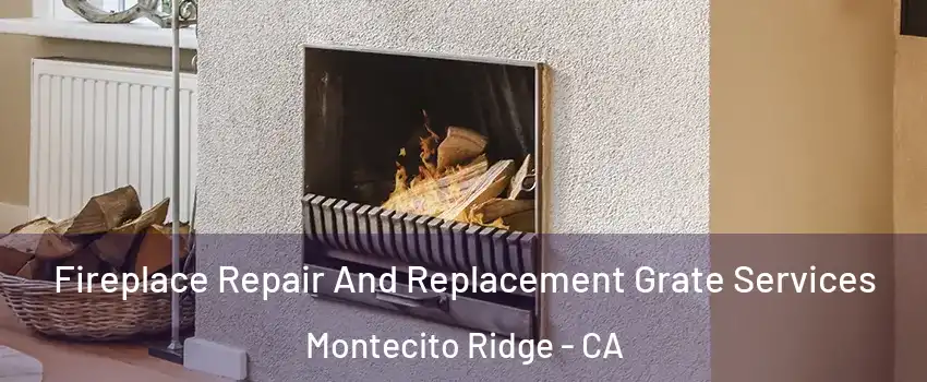 Fireplace Repair And Replacement Grate Services Montecito Ridge - CA