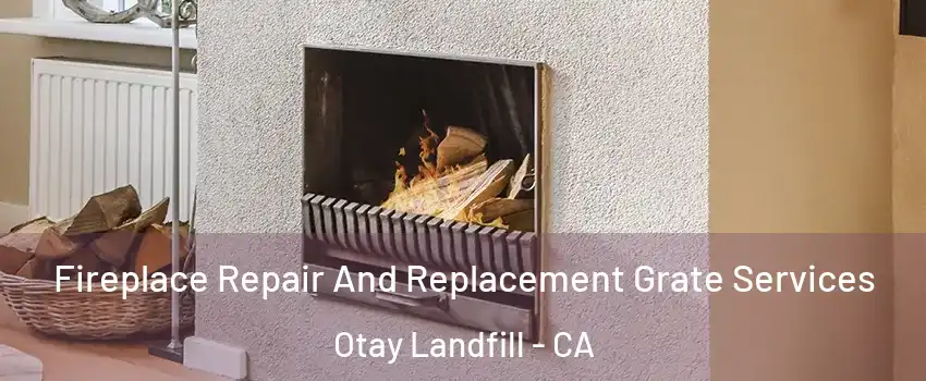 Fireplace Repair And Replacement Grate Services Otay Landfill - CA