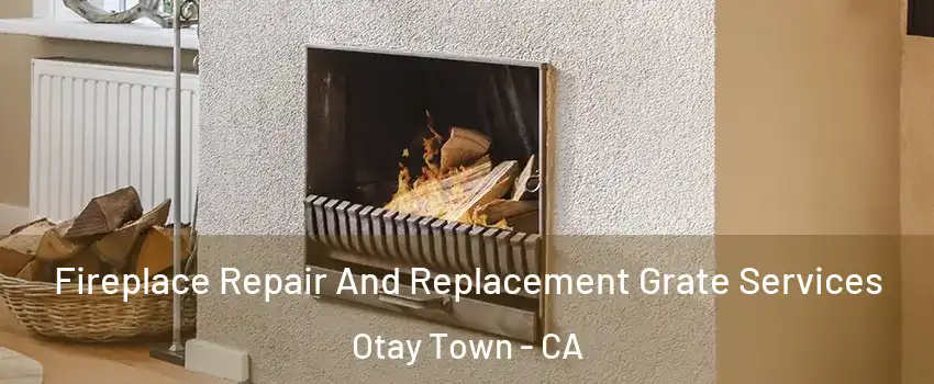 Fireplace Repair And Replacement Grate Services Otay Town - CA