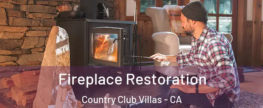 Fireplace Restoration Country Club Villas - CA