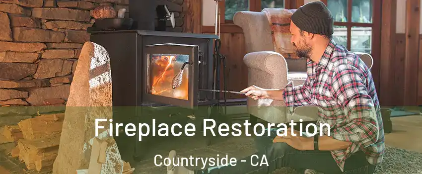 Fireplace Restoration Countryside - CA