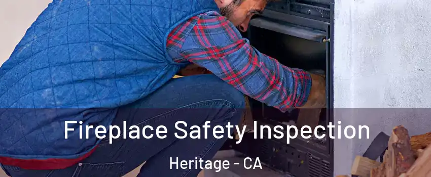 Fireplace Safety Inspection Heritage - CA