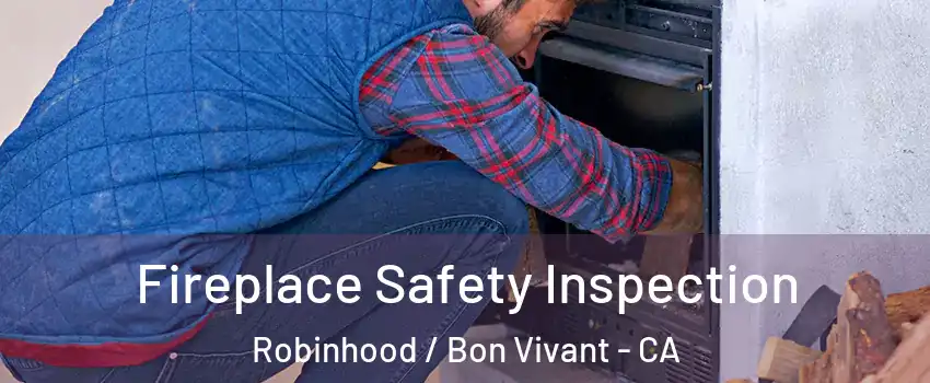 Fireplace Safety Inspection Robinhood / Bon Vivant - CA