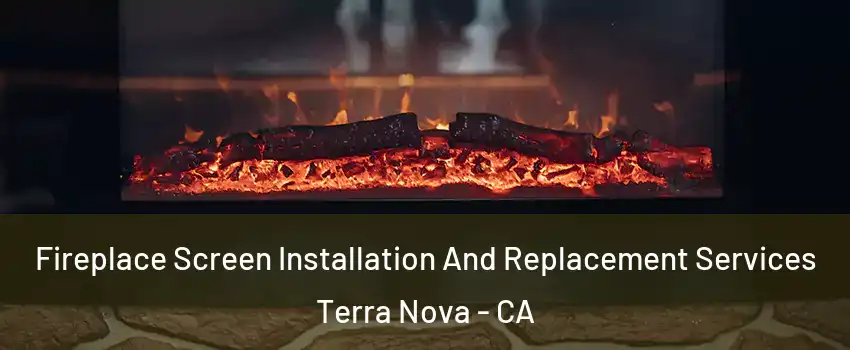 Fireplace Screen Installation And Replacement Services Terra Nova - CA