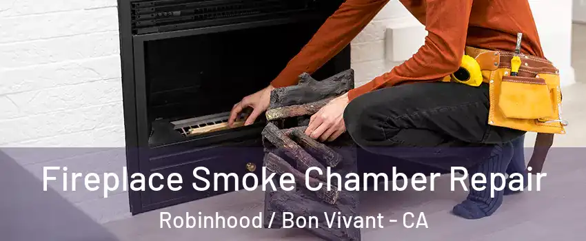 Fireplace Smoke Chamber Repair Robinhood / Bon Vivant - CA