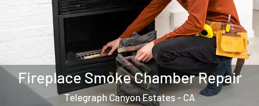 Fireplace Smoke Chamber Repair Telegraph Canyon Estates - CA