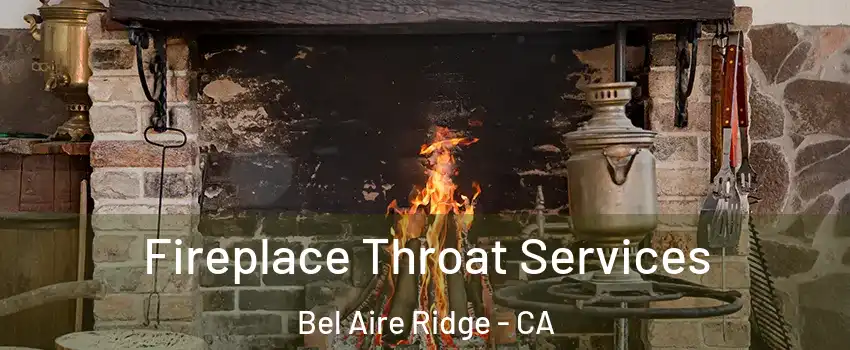Fireplace Throat Services Bel Aire Ridge - CA
