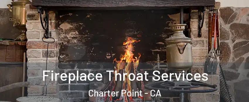 Fireplace Throat Services Charter Point - CA