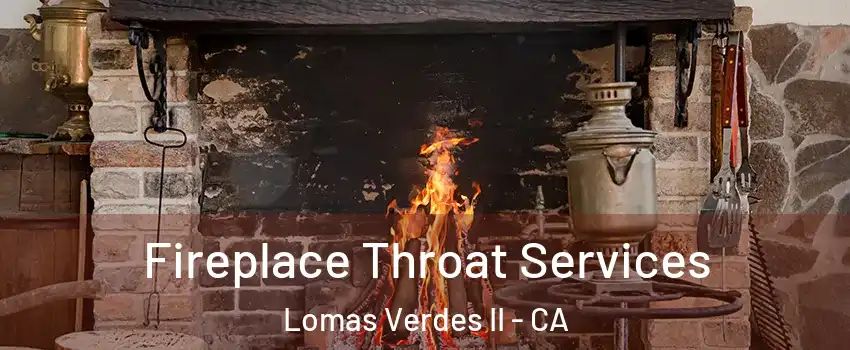 Fireplace Throat Services Lomas Verdes II - CA