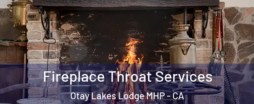 Fireplace Throat Services Otay Lakes Lodge MHP - CA