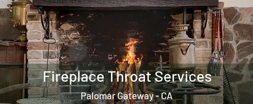 Fireplace Throat Services Palomar Gateway - CA