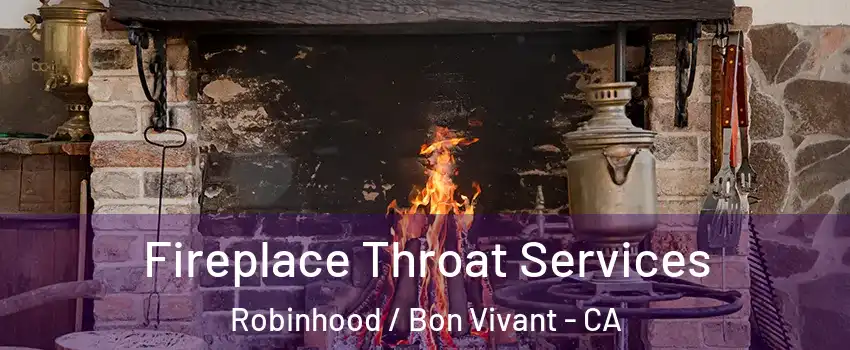 Fireplace Throat Services Robinhood / Bon Vivant - CA