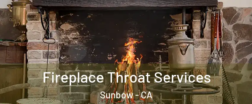 Fireplace Throat Services Sunbow - CA