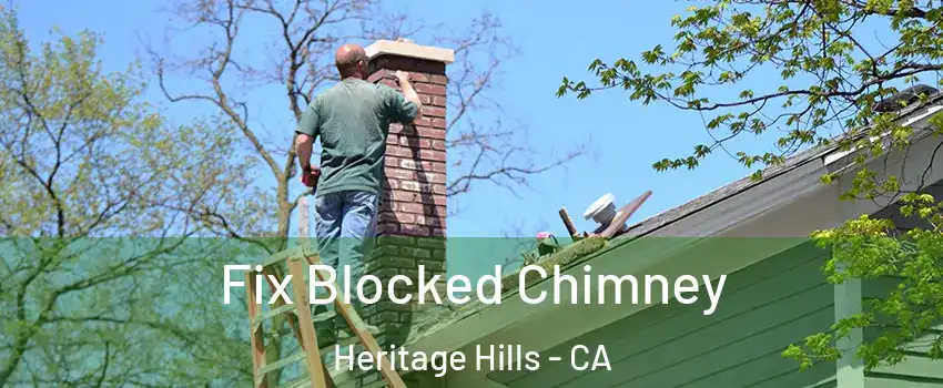 Fix Blocked Chimney Heritage Hills - CA
