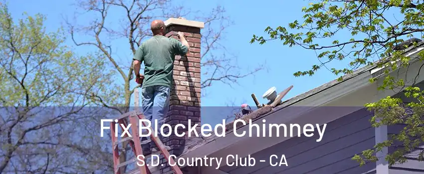 Fix Blocked Chimney S.D. Country Club - CA