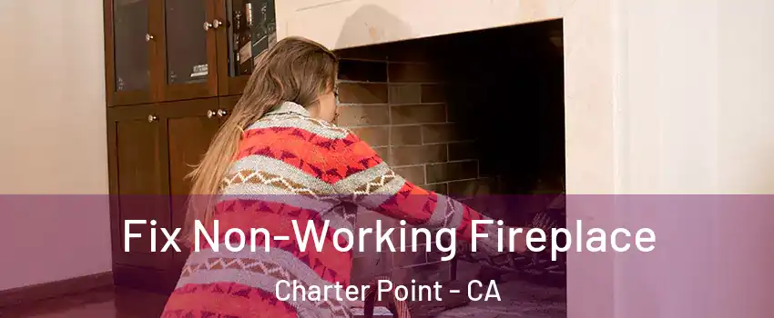 Fix Non-Working Fireplace Charter Point - CA