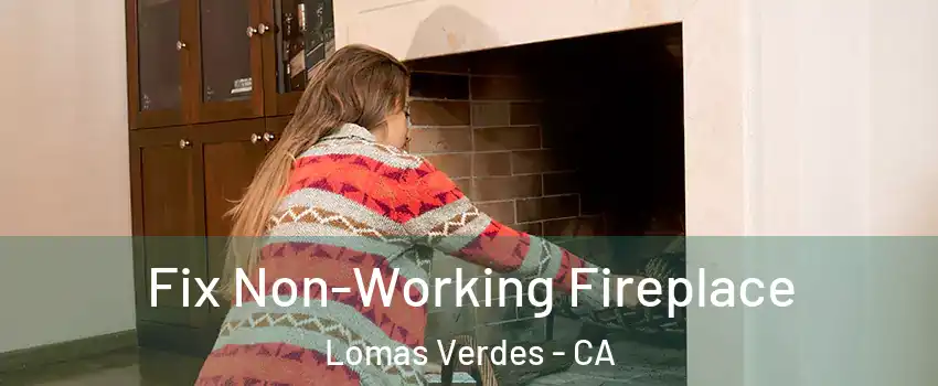 Fix Non-Working Fireplace Lomas Verdes - CA