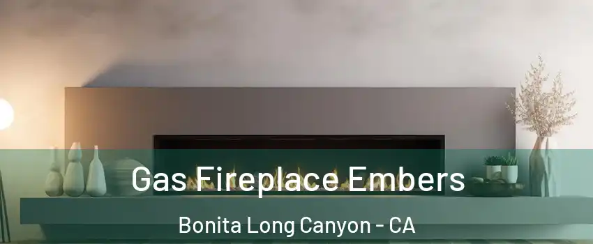Gas Fireplace Embers Bonita Long Canyon - CA
