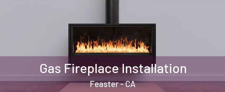 Gas Fireplace Installation Feaster - CA