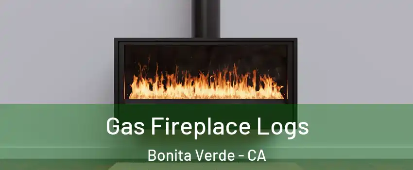 Gas Fireplace Logs Bonita Verde - CA