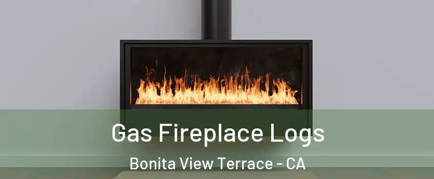 Gas Fireplace Logs Bonita View Terrace - CA