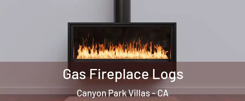 Gas Fireplace Logs Canyon Park Villas - CA