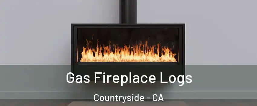 Gas Fireplace Logs Countryside - CA