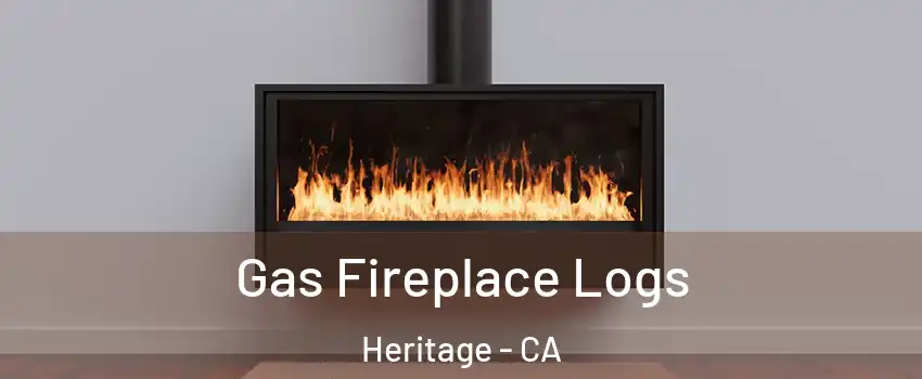 Gas Fireplace Logs Heritage - CA