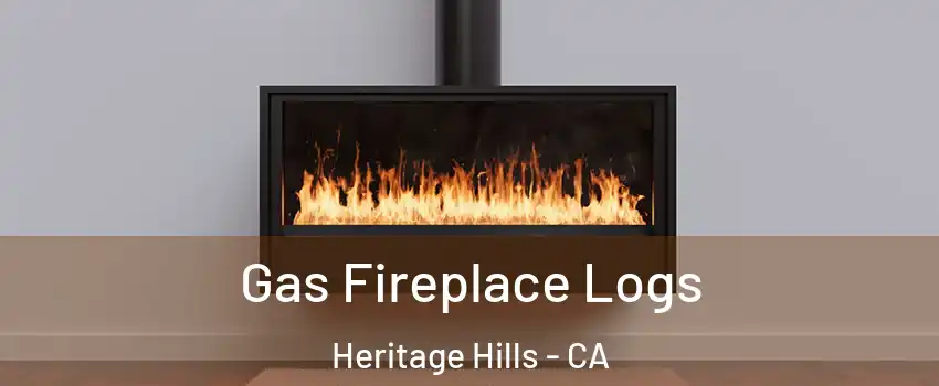 Gas Fireplace Logs Heritage Hills - CA