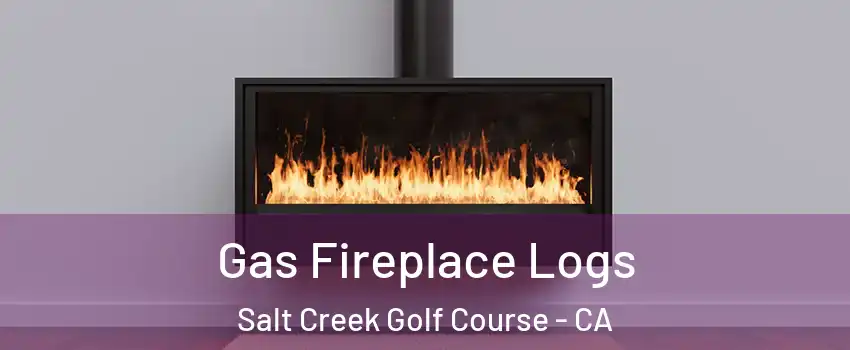 Gas Fireplace Logs Salt Creek Golf Course - CA