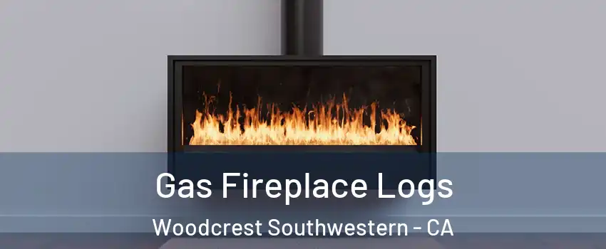 Gas Fireplace Logs Woodcrest Southwestern - CA