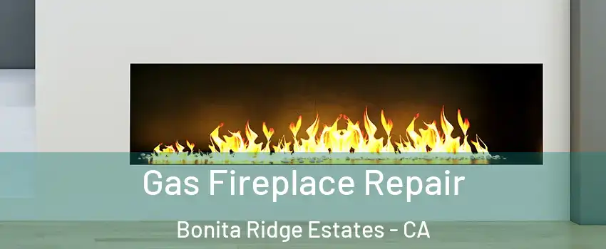 Gas Fireplace Repair Bonita Ridge Estates - CA