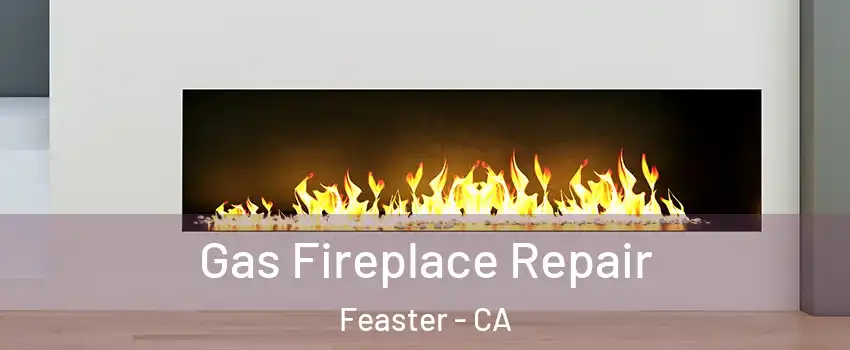 Gas Fireplace Repair Feaster - CA