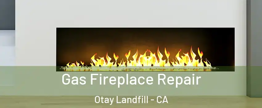 Gas Fireplace Repair Otay Landfill - CA