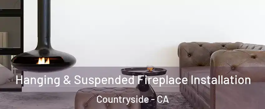 Hanging & Suspended Fireplace Installation Countryside - CA