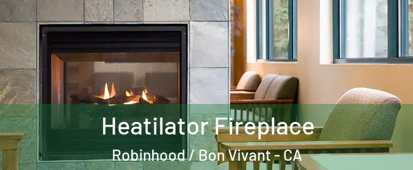 Heatilator Fireplace Robinhood / Bon Vivant - CA