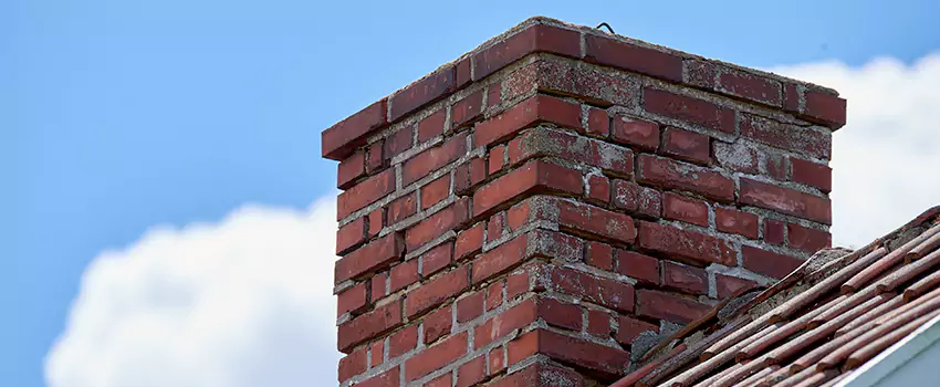 Brick Chimney Flue Installation in Rolling Hills Ranch, CA