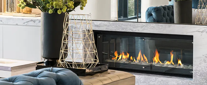 Custom Fireplace Crystals in Rolling Hills Ranch, California