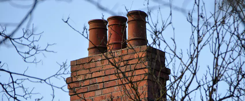 Chimney Crown Installation For Brick Chimney in Rolling Hills Ranch, California