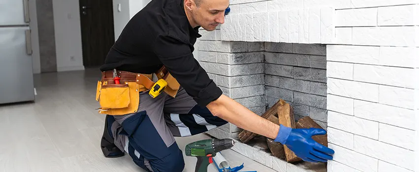 Fireplace Damaged Damper Frame Repair Services in Rolling Hills Ranch, California