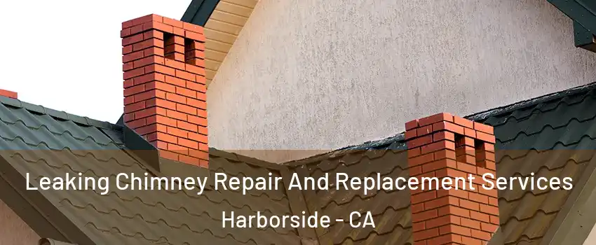 Leaking Chimney Repair And Replacement Services Harborside - CA