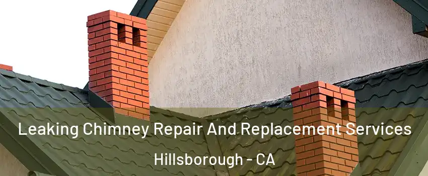 Leaking Chimney Repair And Replacement Services Hillsborough - CA