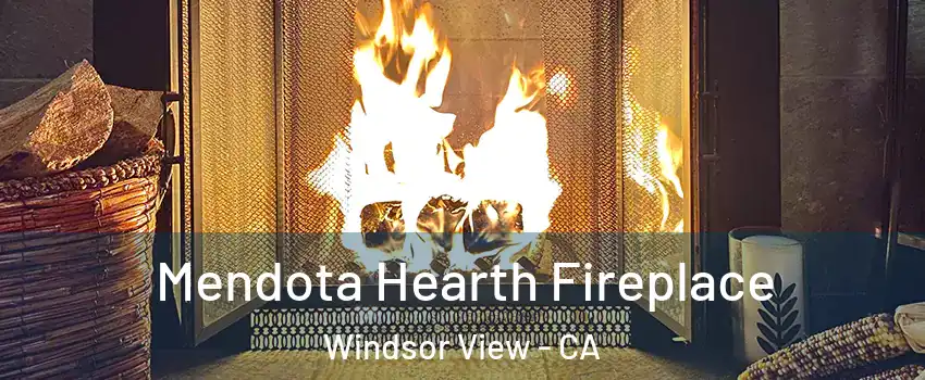 Mendota Hearth Fireplace Windsor View - CA