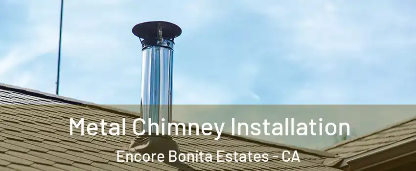 Metal Chimney Installation Encore Bonita Estates - CA