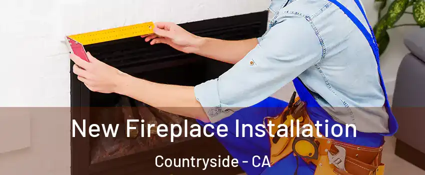New Fireplace Installation Countryside - CA