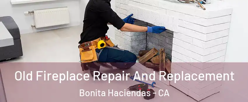 Old Fireplace Repair And Replacement Bonita Haciendas - CA
